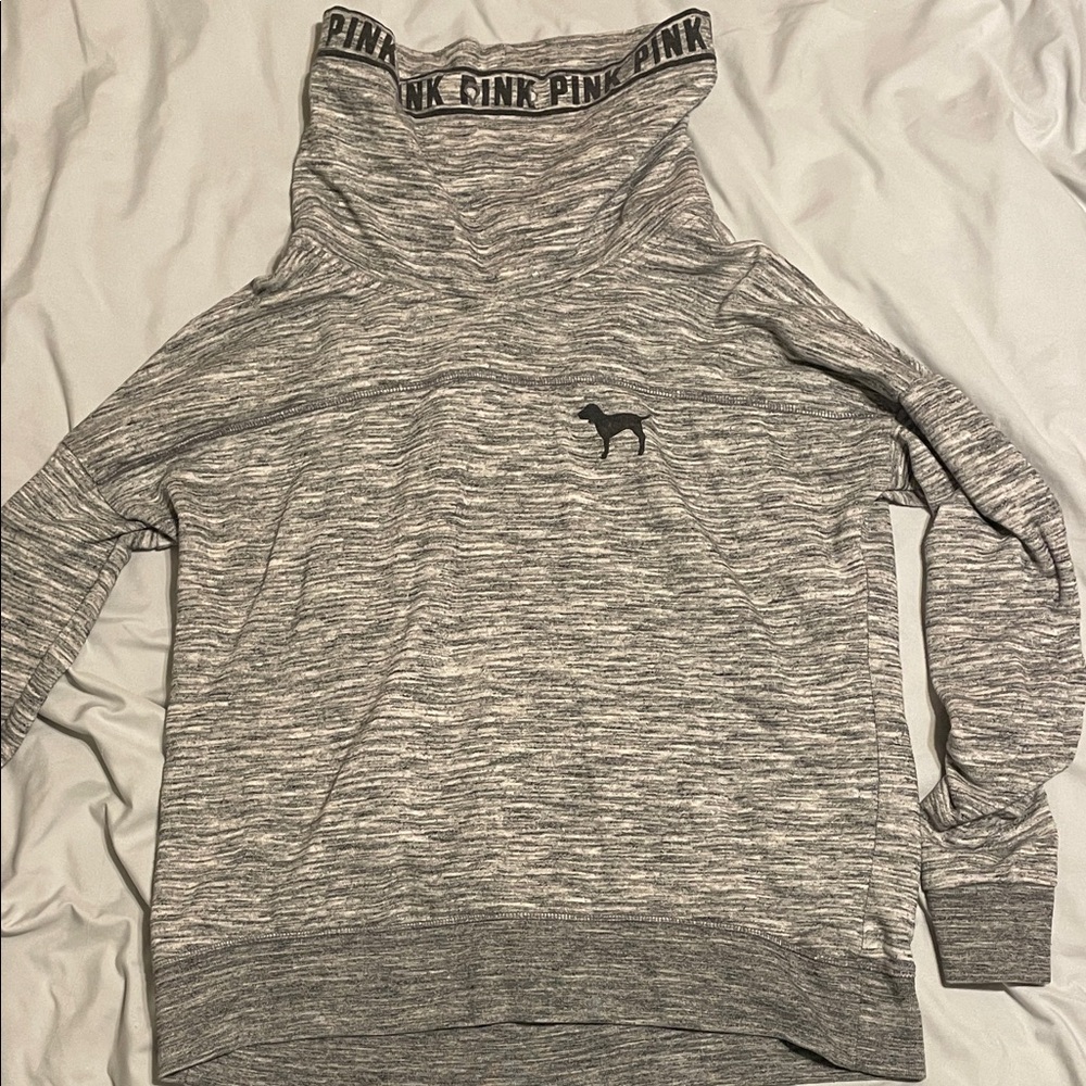Victoria's Secret PINK Heather Gray Sweatshirt